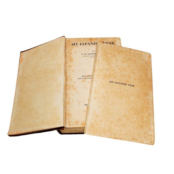 TH Sanders My Japanese Year 1915 Mills & Boon Antique Victorian HC - Picture 3 of 16